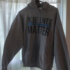 Blue lives matter hoody